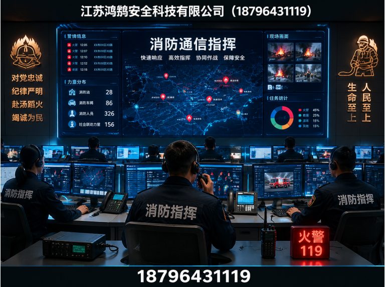 晋城智慧消防系统展示图